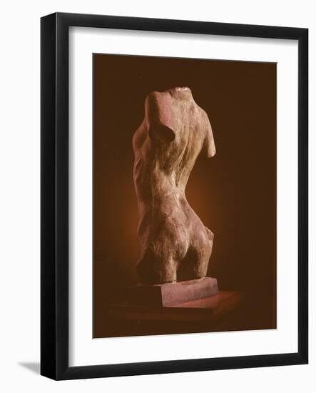 Torso of a Young Woman, 1909 (Bronze)-Auguste Rodin-Framed Giclee Print