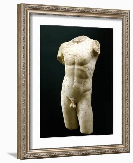 Torso of an Athelete, 1st - 2nd Century Ad-null-Framed Photographic Print