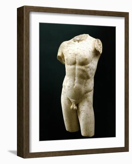 Torso of an Athelete, 1st - 2nd Century Ad-null-Framed Photographic Print