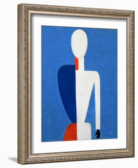 Torso, Transformation to a New Shape, 1928-32-Kasimir Malevich-Framed Giclee Print