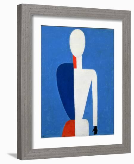 Torso, Transformation to a New Shape, 1928-32-Kasimir Malevich-Framed Giclee Print