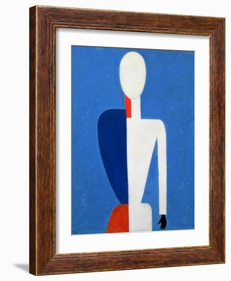 Torso, Transformation to a New Shape, 1928-32-Kasimir Malevich-Framed Giclee Print