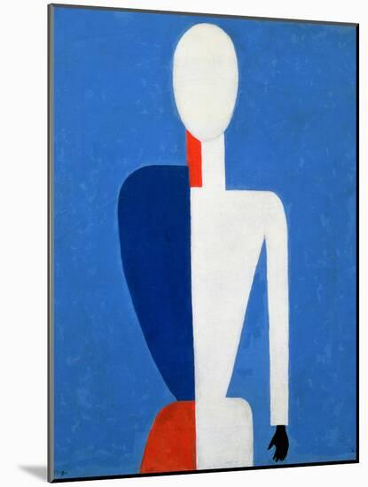 Torso, Transformation to a New Shape, 1928-32-Kasimir Malevich-Mounted Giclee Print