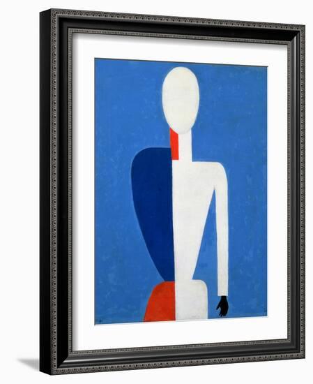 Torso, Transformation to a New Shape, 1928-32-Kasimir Malevich-Framed Giclee Print