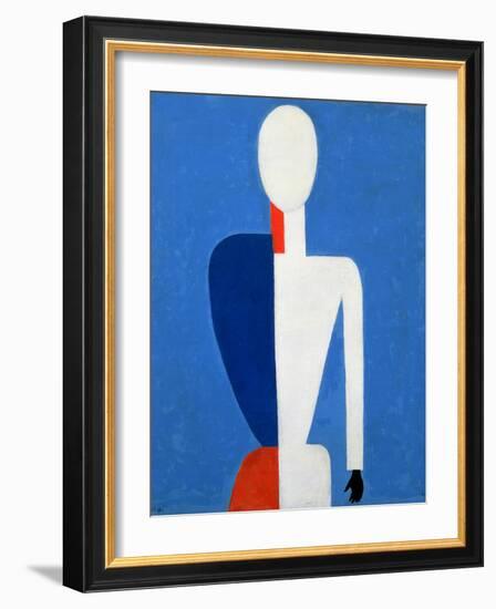 Torso, Transformation to a New Shape, 1928-32-Kasimir Malevich-Framed Giclee Print