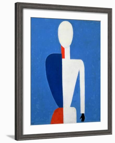 Torso, Transformation to a New Shape, 1928-32-Kasimir Malevich-Framed Giclee Print