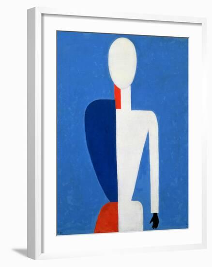 Torso, Transformation to a New Shape, 1928-32-Kasimir Malevich-Framed Giclee Print