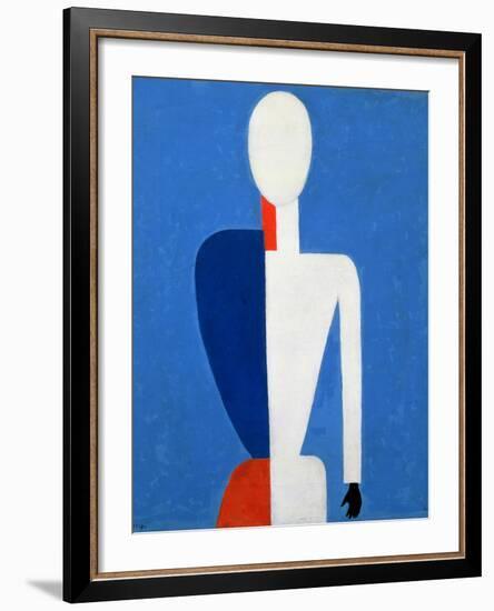 Torso, Transformation to a New Shape, 1928-32-Kasimir Malevich-Framed Giclee Print