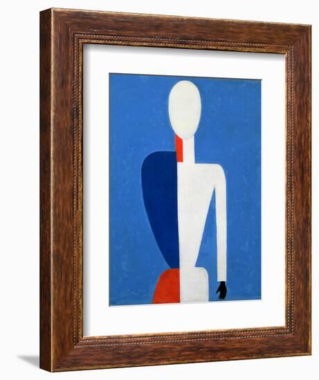 Torso, Transformation to a New Shape, 1928-32-Kasimir Malevich-Framed Giclee Print