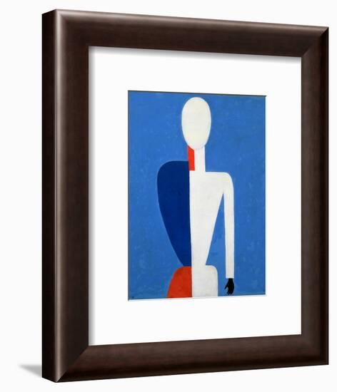 Torso, Transformation to a New Shape, 1928-32-Kasimir Malevich-Framed Giclee Print