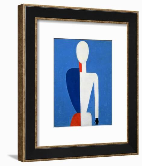 Torso, Transformation to a New Shape, 1928-32-Kasimir Malevich-Framed Giclee Print