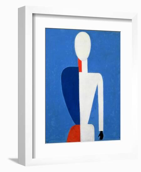 Torso, Transformation to a New Shape, 1928-32-Kasimir Malevich-Framed Giclee Print