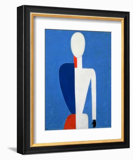 Torso, Transformation to a New Shape, 1928-32-Kasimir Malevich-Framed Giclee Print