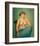 Torso with Blue Cloth-Félix Vallotton-Framed Giclee Print