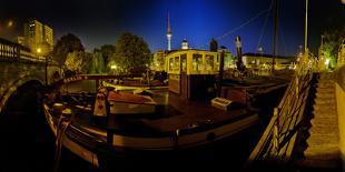 Amsterdam, New Prinsengracht, Houseboats-Torsten Elger-Photographic Print