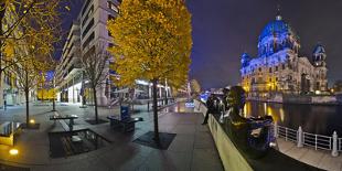 Berlin, Historic Center, Looking Towards Fischerinsel and MŸhlendammschleuse-Torsten Elger-Photographic Print