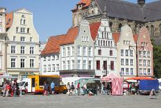 Europe, Germany, Historical Gabled Houses-Torsten Kruger-Framed Premier Image Canvas