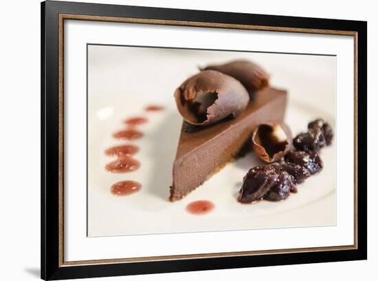 Tort at Alfies Restaurant, Jumeirah Emirates Towers Hotel, Dubai, Uae-Michael DeFreitas-Framed Photographic Print