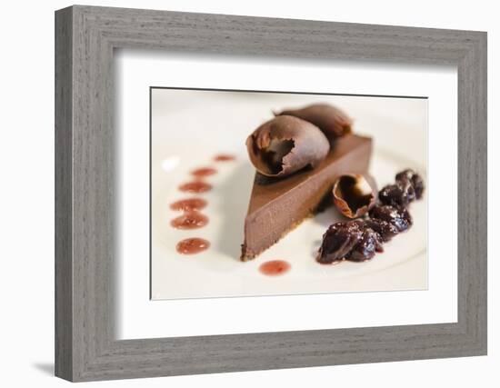 Tort at Alfies Restaurant, Jumeirah Emirates Towers Hotel, Dubai, Uae-Michael DeFreitas-Framed Photographic Print