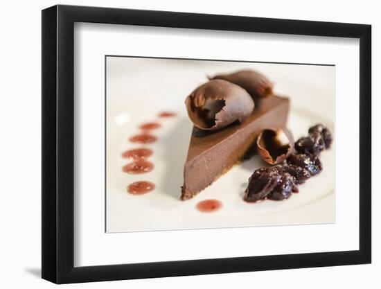 Tort at Alfies Restaurant, Jumeirah Emirates Towers Hotel, Dubai, Uae-Michael DeFreitas-Framed Photographic Print