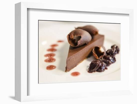 Tort at Alfies Restaurant, Jumeirah Emirates Towers Hotel, Dubai, Uae-Michael DeFreitas-Framed Photographic Print