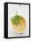 Tortellino with Parsley on Spoon-null-Framed Premier Image Canvas