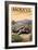 Tortoise - Mojave National Preserve, California-Lantern Press-Framed Premium Giclee Print