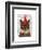 Tortoiseshell Cat, Party Hat-Fab Funky-Framed Art Print