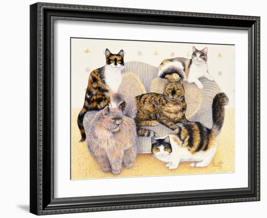 Tortoiseshell Ladies-Pat Scott-Framed Giclee Print