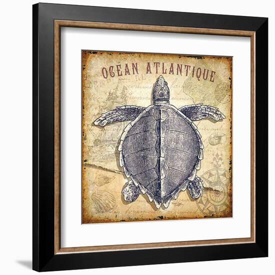 Tortue-Bruno Pozzo-Framed Art Print