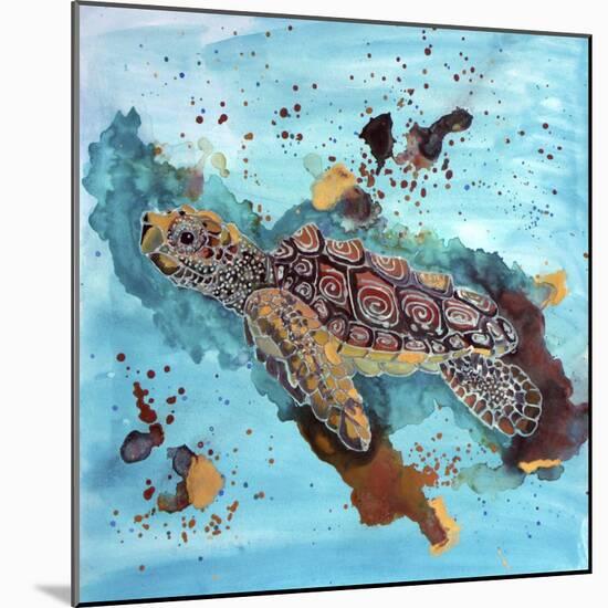 Tortuga Gold-Lauren Moss-Mounted Giclee Print