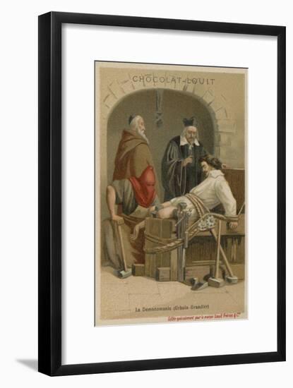 Torture of Urbain Grandier-null-Framed Giclee Print