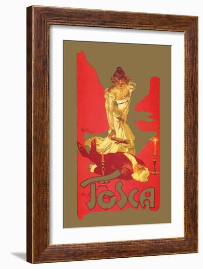 Tosca-Adolfo Hohenstein-Framed Premium Giclee Print