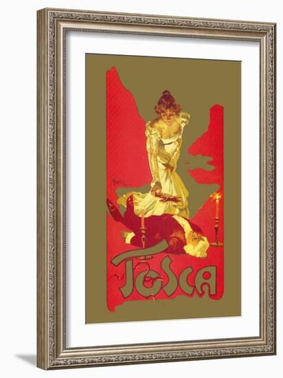 Tosca-Adolfo Hohenstein-Framed Premium Giclee Print