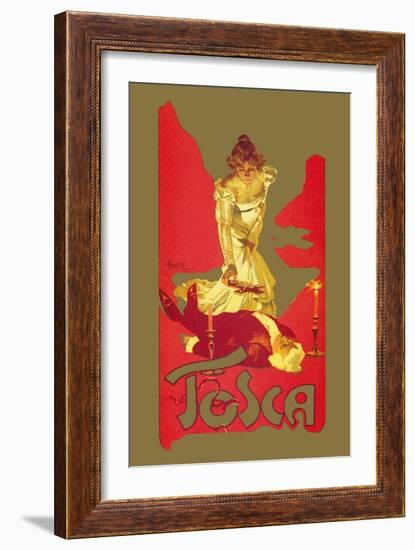 Tosca-Adolfo Hohenstein-Framed Premium Giclee Print