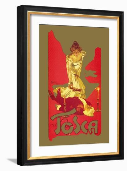 Tosca-Adolfo Hohenstein-Framed Premium Giclee Print