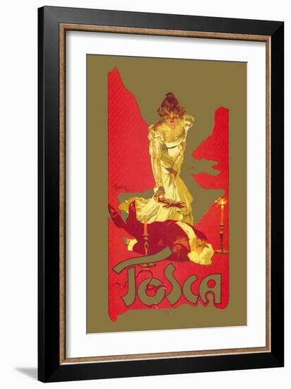 Tosca-Adolfo Hohenstein-Framed Art Print