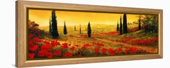 Toscano Panel I-Art Fronckowiak-Framed Stretched Canvas