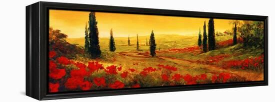 Toscano Panel I-Art Fronckowiak-Framed Stretched Canvas