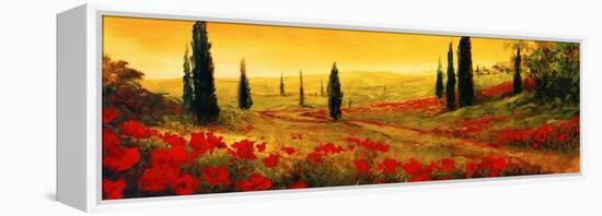 Toscano Panel I-Art Fronckowiak-Framed Stretched Canvas