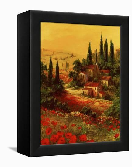 Toscano Valley I-Art Fronckowiak-Framed Stretched Canvas