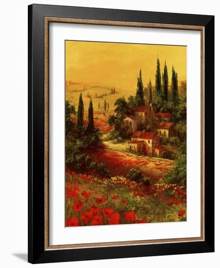 Toscano Valley I-Art Fronckowiak-Framed Art Print