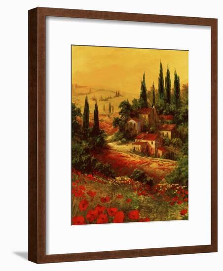 Toscano Valley I-Art Fronckowiak-Framed Art Print