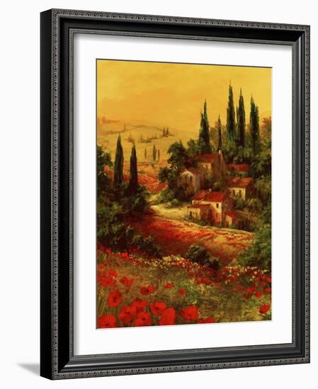 Toscano Valley I-Art Fronckowiak-Framed Art Print