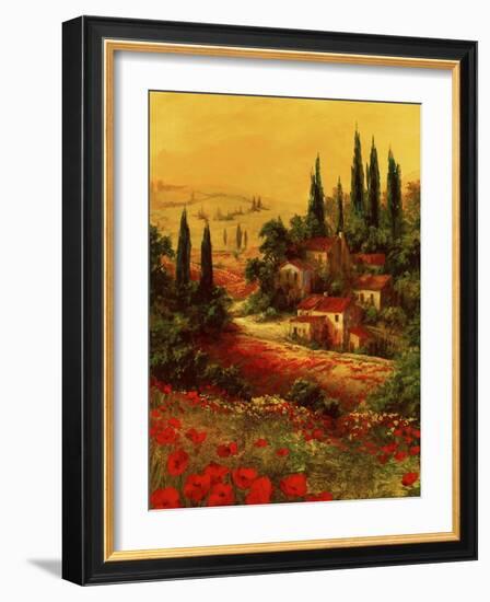 Toscano Valley I-Art Fronckowiak-Framed Art Print