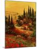 Toscano Valley I-Art Fronckowiak-Mounted Premium Giclee Print