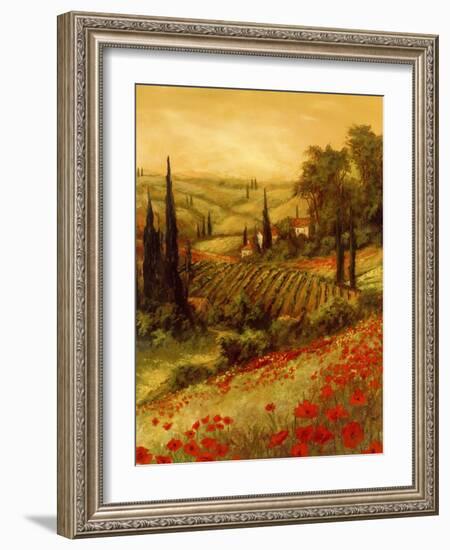 Toscano Valley II-Art Fronckowiak-Framed Art Print