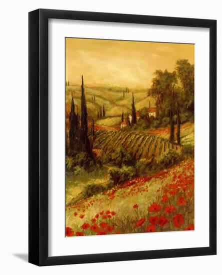 Toscano Valley II-Art Fronckowiak-Framed Art Print