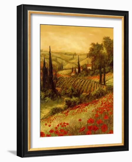 Toscano Valley II-Art Fronckowiak-Framed Art Print