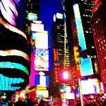 Times Square Night, New York-Tosh-Art Print